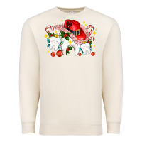 Sandshell dental Christmas teeth and candies Premium Sweatshirt - AdoDesignShop