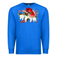 True Royal dental Christmas teeth and candies Premium Sweatshirt - AdoDesignShop