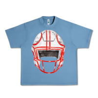 Pebble Blue football helmet fa element Urban Heavy Tee - FaDigitalArtStudio