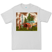 Dove Grey camping is my happy place Premium Tee - TumblerDesignByShophia