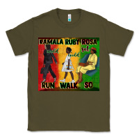 Army Green rosa sat so ruby could walk so kamala could run tu Classic Tee - CowGirlArtShop