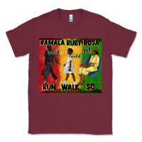 Burgundy rosa sat so ruby could walk so kamala could run tu Classic Tee - CowGirlArtShop