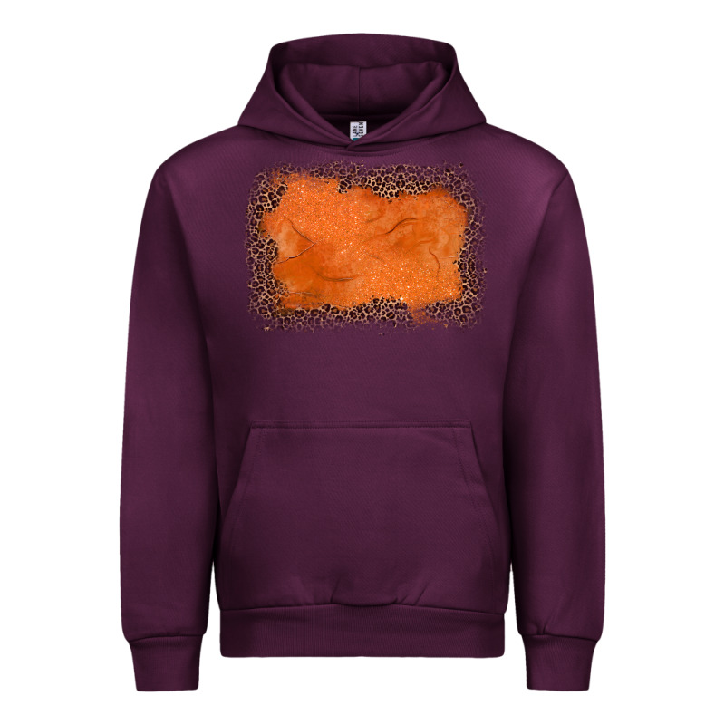 Gemstone Orange Leopard Background Urban Hoodie by JahusDesignShop | Teevron