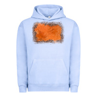 Pigment Grape Ice gemstone orange leopard background Urban Hoodie - JahusDesignShop