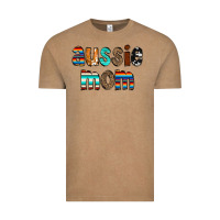 Vintage Coffee Aussie mom Vintage Tee - CowCowDesign