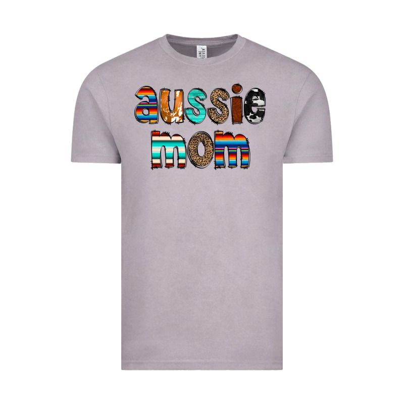 Aussie Mom Vintage Tee by CowCowDesign | Teevron