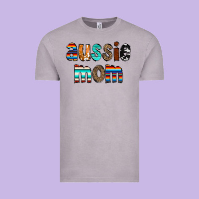 Aussie Mom Vintage Tee Designed By Cowcowdesign