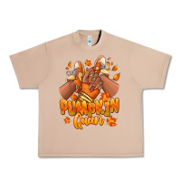 Burro Pumpkin queen Fall black girl sneakers Urban Heavy Tee - RanaPortraitStore