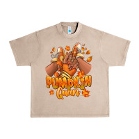 French Oak Pumpkin queen Fall black girl sneakers Urban Heavy Tee - RanaPortraitStore