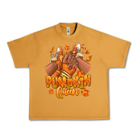 Peanut Butter Pumpkin queen Fall black girl sneakers Urban Heavy Tee - RanaPortraitStore