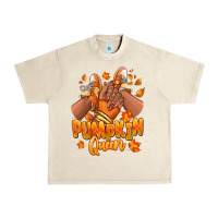 Sandshell Pumpkin queen Fall black girl sneakers Urban Heavy Tee - RanaPortraitStore