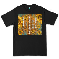 Black self reminders with sunflowers Premium Tee - TumblerDesignByShophia