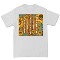 Dove Grey self reminders with sunflowers Premium Tee - TumblerDesignByShophia
