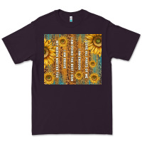 Plum self reminders with sunflowers Premium Tee - TumblerDesignByShophia