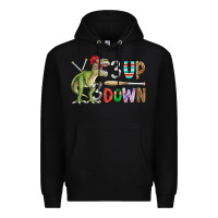 Black 3 up 3 down rex Premium Hoodie - CowhideDigitalArt