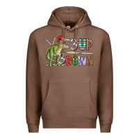 Chestnut 3 up 3 down rex Premium Hoodie - CowhideDigitalArt