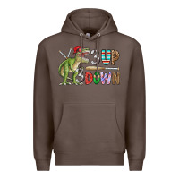 Coffee 3 up 3 down rex Premium Hoodie - CowhideDigitalArt