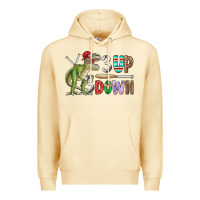 Pina Colada 3 up 3 down rex Premium Hoodie - CowhideDigitalArt