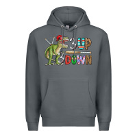 Rock 3 up 3 down rex Premium Hoodie - CowhideDigitalArt