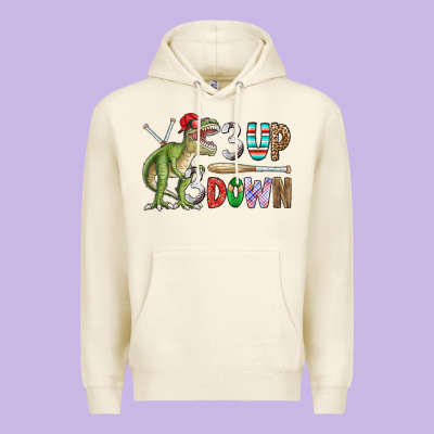 3 Up 3 Down Rex Premium Hoodie Designed By Cowhidedigitalart