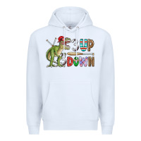 White 3 up 3 down rex Premium Hoodie - CowhideDigitalArt