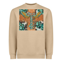 Mushroom she is strong tumbler Heavyweight Sweatshirt - BarkalooDesign