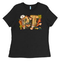 Black fall rt Ladies Tee - CowGirlArtShop