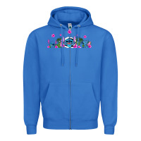 True Royal stitches Zipper Hoodie - AdoDesignShop