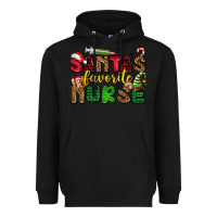 Black santas favorite nurse Heavyweight Hoodie - AdoDesignShop