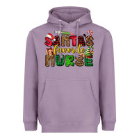 Lavender santas favorite nurse Heavyweight Hoodie - AdoDesignShop