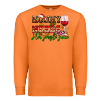 Carrot mommy needs her jingle juice Premium Sweatshirt - AdoDesignShop