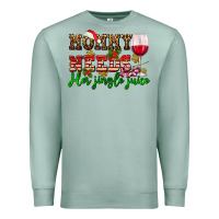 Seafoam mommy needs her jingle juice Premium Sweatshirt - AdoDesignShop