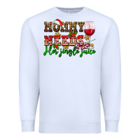 White mommy needs her jingle juice Premium Sweatshirt - AdoDesignShop