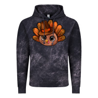 Cloud Black turkey and leopard pattern and thanksgiving hat bbs Vintage Hoodie - BundleAndBundleShop