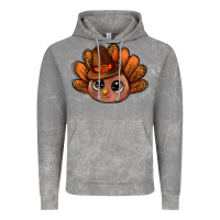 Cloud Rock turkey and leopard pattern and thanksgiving hat bbs Vintage Hoodie - BundleAndBundleShop