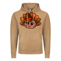 Vintage Camel turkey and leopard pattern and thanksgiving hat bbs Vintage Hoodie - BundleAndBundleShop