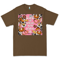 Cacao life is what you bake it with cowhide Premium Tee - TumblerDesignByShophia