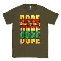 Army Green unapologetically dope cowgirl Classic Tee - CowGirlArtShop