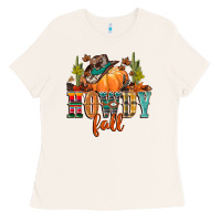 Bone howdy fall Ladies Tee - CowGirlArtShop