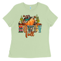 Matcha howdy fall Ladies Tee - CowGirlArtShop
