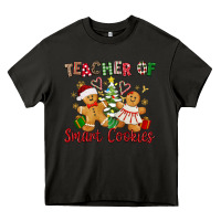Asphalt Teacher of smart cookies Heavy Core Tee - texasbilliewilder