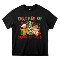 Black Teacher of smart cookies Heavy Core Tee - texasbilliewilder