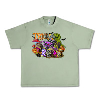 Oil Green trick rawr treat Urban Heavy Tee - FaDigitalArtStudio