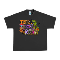 Pigment Black trick rawr treat Urban Heavy Tee - FaDigitalArtStudio
