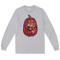 Moon Dust watercolor pumpkin leopard Long Sleeve Tee - RanaPortraitStore