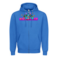 True Royal stitch ohana Zipper Hoodie - AdoDesignShop