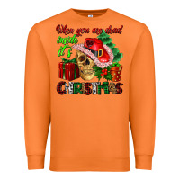 Carrot when you are dead inside its Christmas Premium Sweatshirt - AdoDesignShop