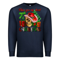 Navy when you are dead inside its Christmas Premium Sweatshirt - AdoDesignShop