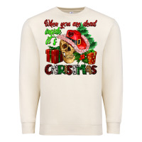 Sandshell when you are dead inside its Christmas Premium Sweatshirt - AdoDesignShop