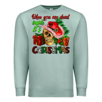Seafoam when you are dead inside its Christmas Premium Sweatshirt - AdoDesignShop